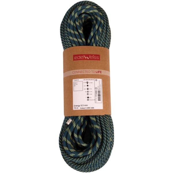 EDELWEISS Energy ARC 9.5mm x 60m Dry Dynamic Rope