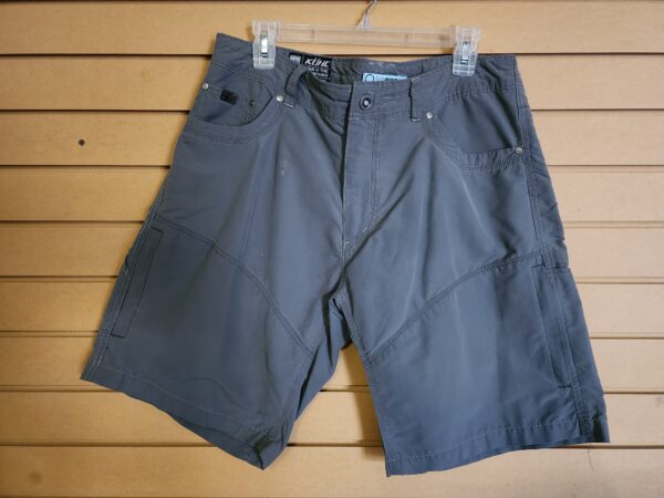 KUHL Men's Shorts gray size 34